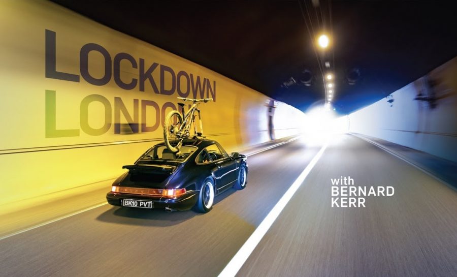 Bernard Kerr | London Lockdown Riding his Pivot Cycles Trail 429 Mountain Bike around London with trails and pumptracks.