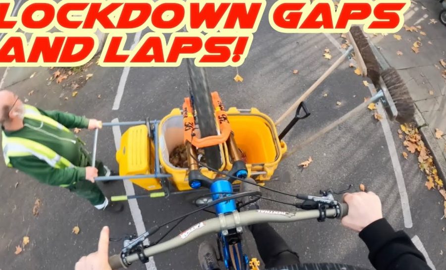 London Lockdown Gaps and Laps with Bernard Kerr & Wyn Masters. These Lads ride their mountain bikes around London Town.