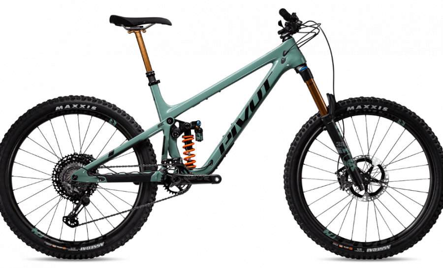 Introducing the Redesigned New Pivot Mach 6 Mountain Bike side picture