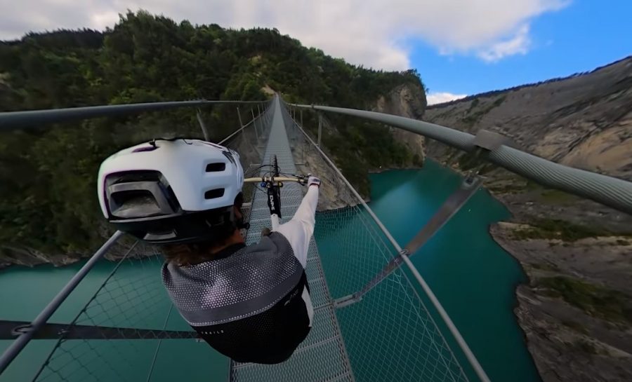 Must See: Kilian Bron Most Insane Mountain Biking POV lines of the Year