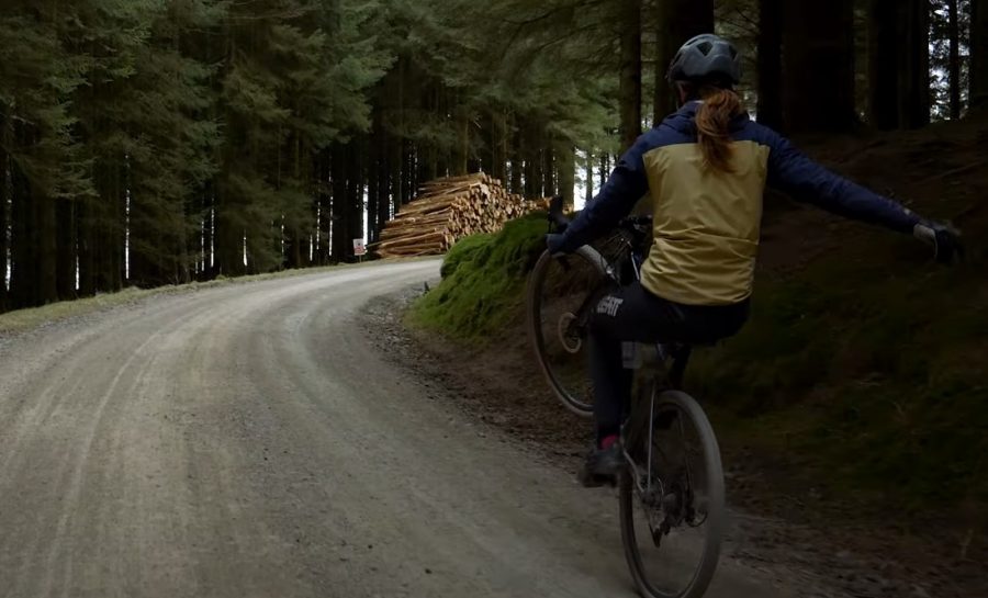 PNW Components | Martha Gill Riding a Gravel Bike with Steez